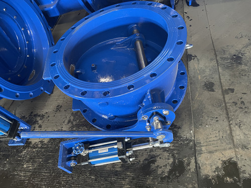 蝶式緩沖止回閥hh47x圖片