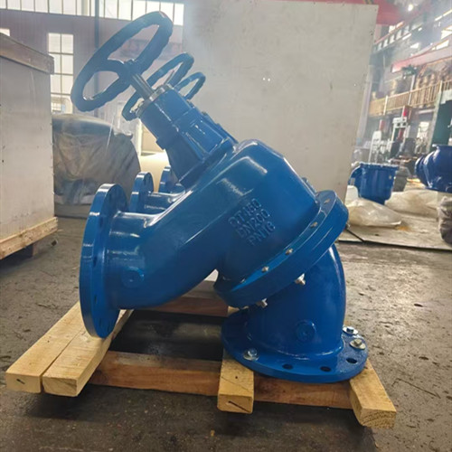 四合一止回閥角式成品