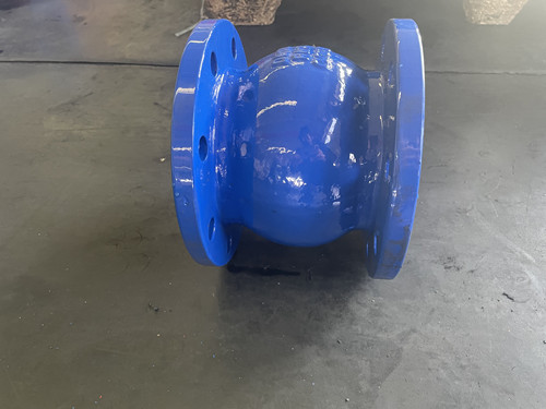 鑄鐵立式止回閥側(cè)面