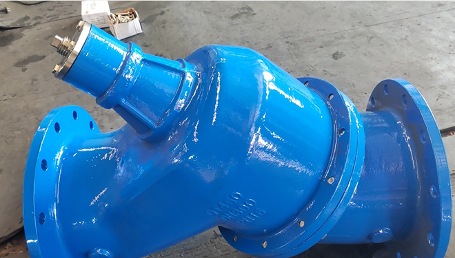 四合一止回閥直通式