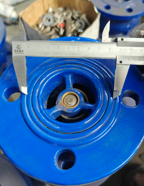 鑄鐵底閥5K法蘭盤子